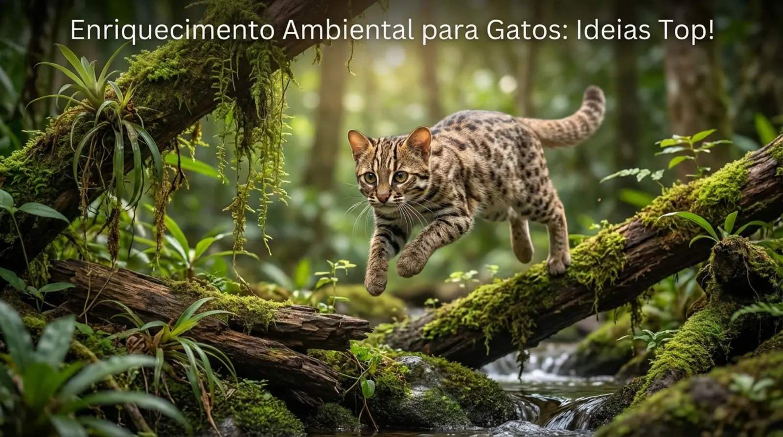 ideias de enriquecimento ambiental para gatos