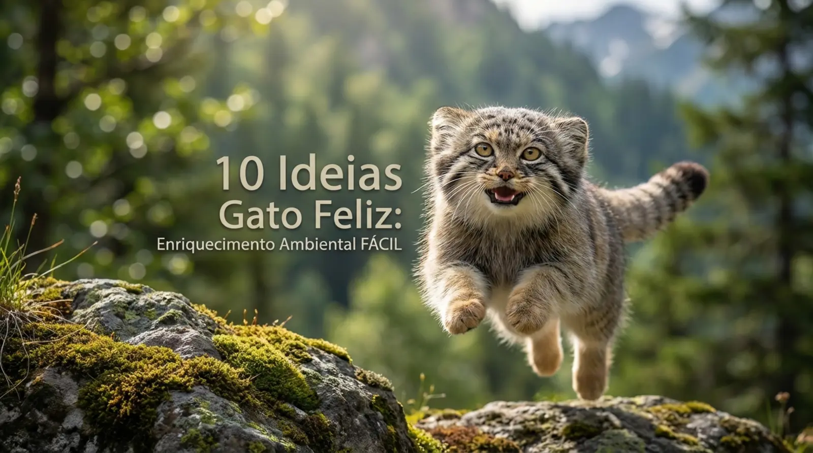 ideias de enriquecimento ambiental para gatos