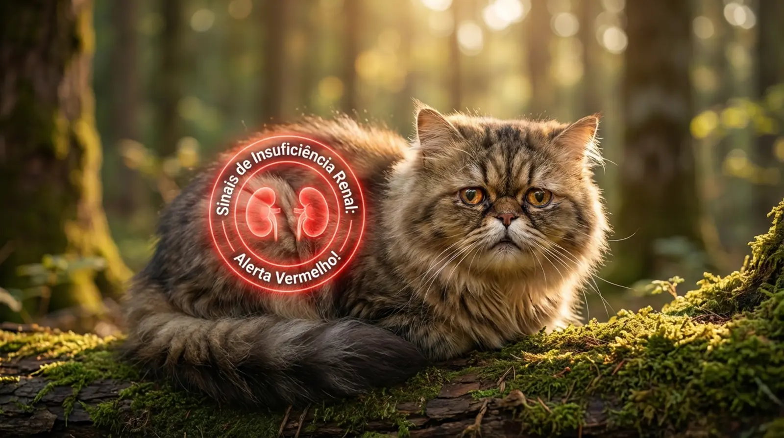 sintomas de insuficiência renal em gatos idosos