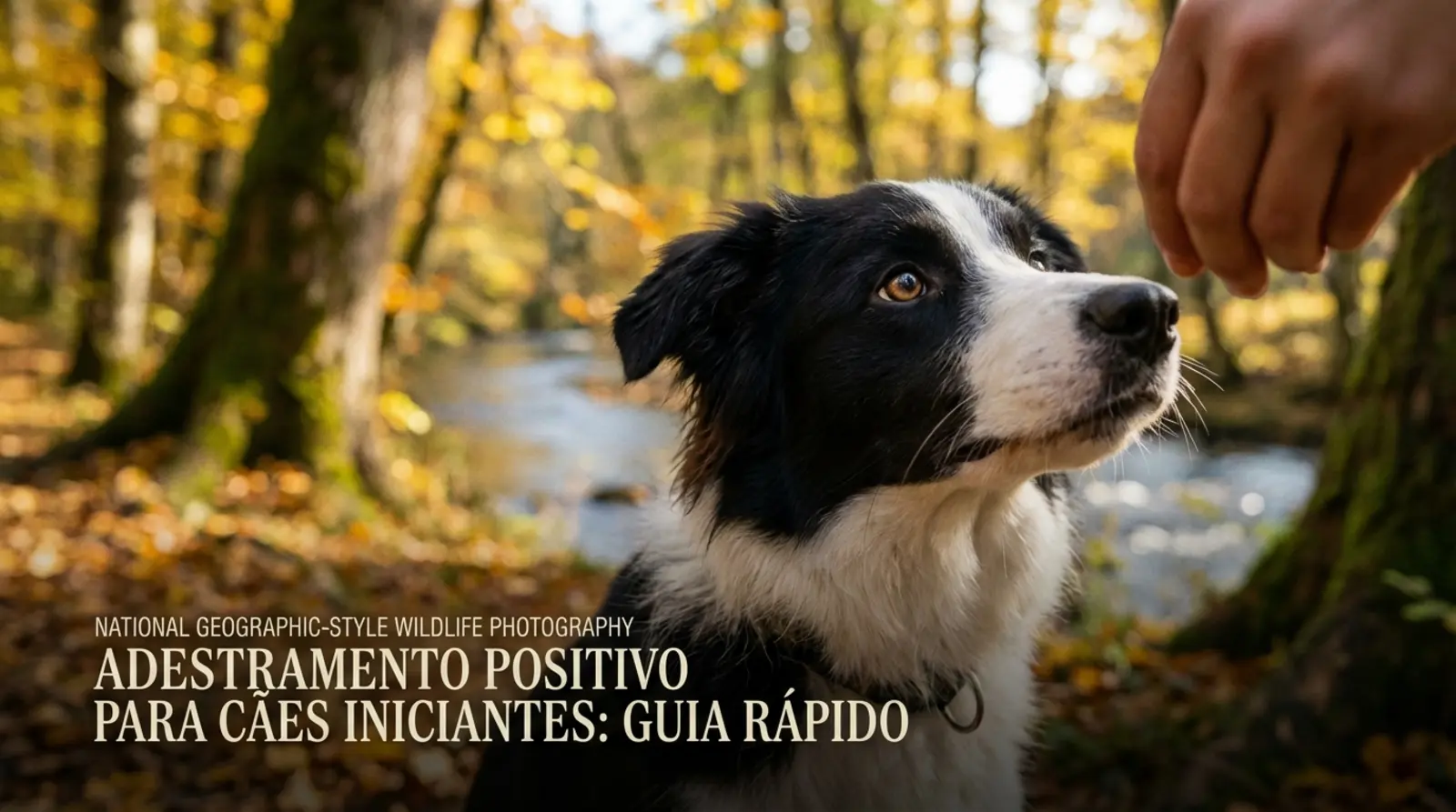 adestramento positivo para cães iniciantes