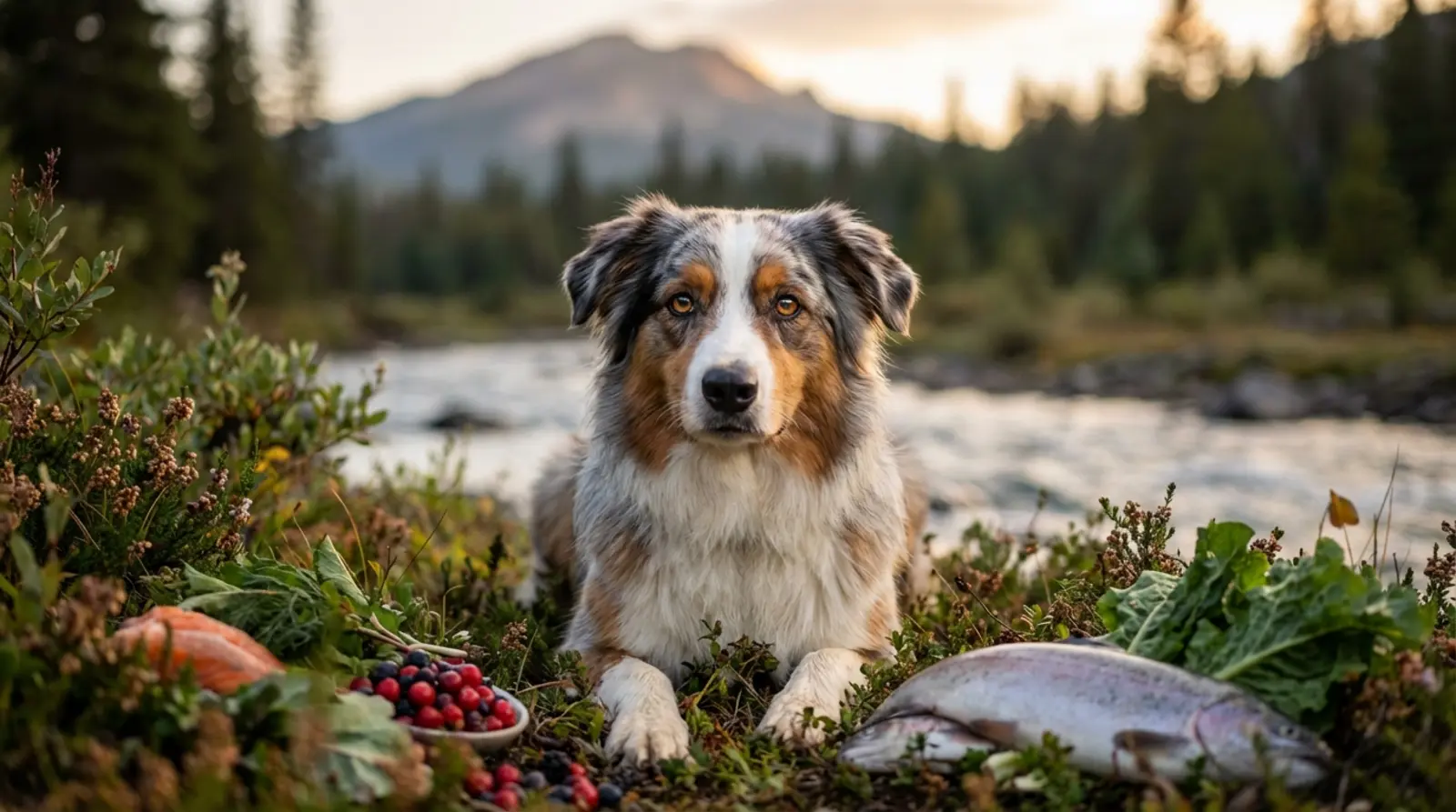 alimentação natural para cães