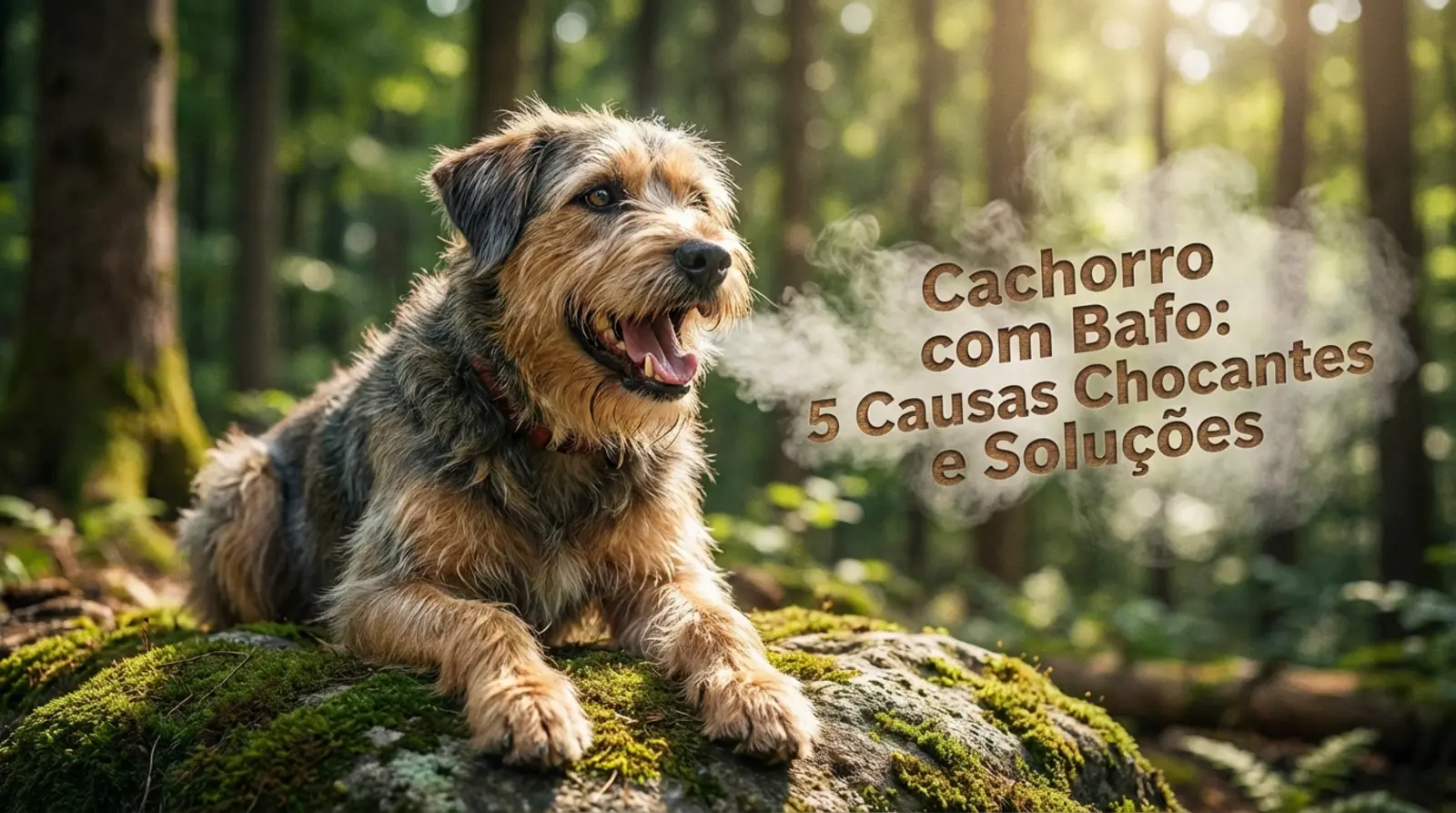 cachorro com bafo o que pode ser